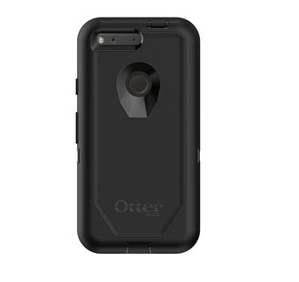 47 Pcs – OtterBox 77-54255 DEFENDER SERIES Case for Google Pixel, BLACK – Used, Like New – Retail Ready