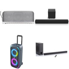 Pallet - 26 Pcs - Speakers, Portable Speakers, Accessories - Customer Returns - onn., VIZIO, Jabra, Sanus VuePoint