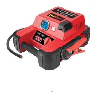 26 Pcs – Everstart JUS750CE Jump Starter w/ 120 PSI Digital Compressor – Used, Open Box Like New, Like New – Retail Ready