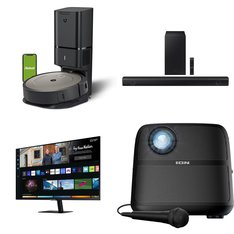 Pallet - 33 Pcs - Monitors, Speakers, Vacuums, Portable Speakers - Customer Returns - onn., LG, Samsung, Ion