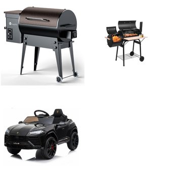 Pallet – 7 Pcs – Grills & Outdoor Cooking, Vehicles – Customer Returns – Zimtown, KingChii, UHOMEPRO