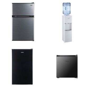 Pallet – 6 Pcs – Refrigerators, Freezers, Bar Refrigerators & Water Coolers – Customer Returns – HISENSE, Galanz, Primo Water, Arctic King