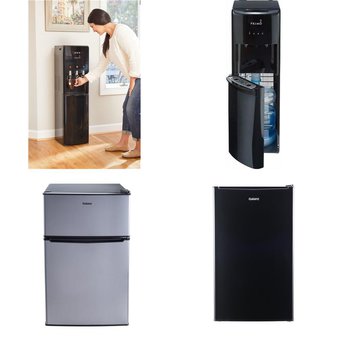 Pallet – 8 Pcs – Bar Refrigerators & Water Coolers, Refrigerators – Customer Returns – Galanz, Primo, Primo Water