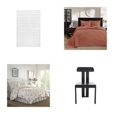 3 Pallets - 225 Pcs - Curtains & Window Coverings, Bedding Sets, Kitchen & Dining, Rugs & Mats - Like New or New Customer Returns - JC Penney