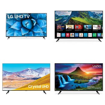 5 Pcs – LED/LCD TVs – Refurbished (GRADE C) – VIZIO, Samsung, LG
