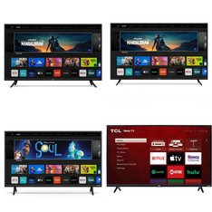 90 Pcs – LED/LCD TVs – Refurbished (GRADE A, GRADE B) – VIZIO, Samsung, TCL, LG