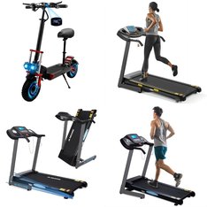 Pallet - 11 Pcs - Exercise & Fitness, Powered, Vehicles - Customer Returns - MaxKare, Artudatech, Naipo, FreeLung