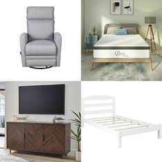 Pallet - 7 Pcs - Kids, TV Stands, Wall Mounts & Entertainment Centers, Living Room, Mattresses - Overstock - Better Homes & Gardens, Dream On Me