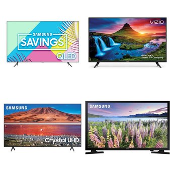 5 Pcs – LED/LCD TVs – Refurbished (GRADE C) – Samsung, VIZIO