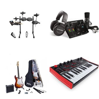 Pallet – 20 Pcs – Powered – Customer Returns – Akai Professional, Numark, inMusic Brands, M-AUDIO