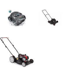 Pallet - 7 Pcs - Mowers, Vacuums - Customer Returns - Hyper Tough, Black Max, AIPER