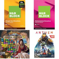 48 Pcs - Computer Software, Games - New - H&R Block, Legacy Interactive, Electronic Arts, Big Fish Games