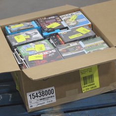 1 Parcel Box - 130 Pcs - DVD Discs - NEW/SEALED Products - Walmart