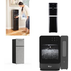 6 Pallets - 40 Pcs - Bar Refrigerators & Water Coolers, Freezers, Refrigerators, Heaters - Customer Returns - HISENSE, Minecraft, Primo, Galanz