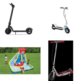 Pallet – 11 Pcs – Powered, Outdoor Play, Vehicles, Trains & RC – Customer Returns – Razor, Jetson, Razor Power Core, H2OGO!