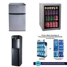 Pallet - 8 Pcs - Bar Refrigerators & Water Coolers - Customer Returns - Galanz, Primo, Primo International, Frigidaire Professional