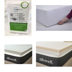 Pallet - 33 Pcs - Covers, Mattress Pads & Toppers, Patio & Outdoor Lighting / Decor, Decor, Home Health Care - Customer Returns - Mainstays, Allswell, Mainstay's, Subrtex