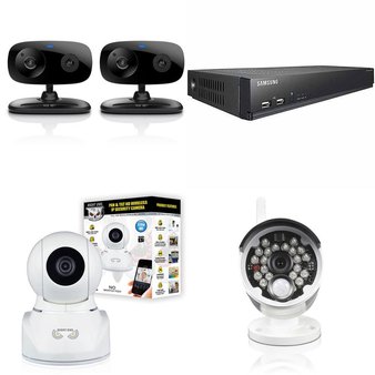 Pallet – 108 Pcs – Security Cameras & Surveillance Systems – Customer Returns – Swann, Night Owl Security, Motorola, Samsung