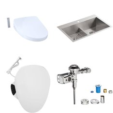 Flash Sale! Pallet – 27 Pcs – Hardware, Bath, Office Supplies, Kitchen & Bath Fixtures – Untested Customer Returns – American Standard, Kohler, Sloan, Toto