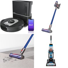 Pallet - 13 Pcs - Vacuums - Damaged / Missing Parts / Tested NOT WORKING - Dyson, Shark, Hoover, Bissell