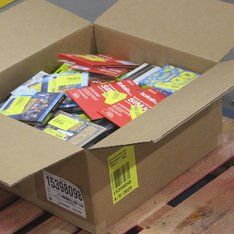1 Parcel Box - 110 Pcs - DVD Discs, Blu-ray Discs - NEW/SEALED Products - Walmart