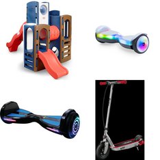 Pallet - 8 Pcs - Powered, Dolls, Outdoor Play - Customer Returns - Razor, Razor Power Core, Jetson, Barbie