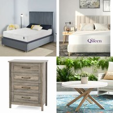 Pallet - 18 Pcs - TV Stands, Wall Mounts & Entertainment Centers, Mattresses, Arts & Crafts, Patio - Overstock - onn., Mainstays, Serta