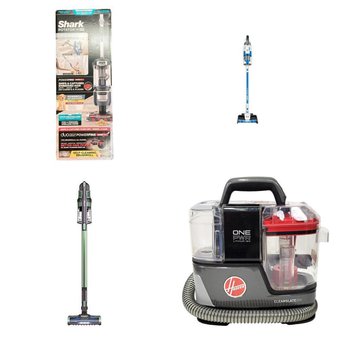 Pallet – 12 Pcs – Vacuums – Customer Returns – Hoover, Wyze, Shark, Hart