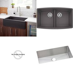Pallet - 13 Pcs - Hardware, Kitchen & Bath Fixtures, Kitchen & Dining - Customer Returns - Kohler, ELKAY, ProFlo, TOTO USA