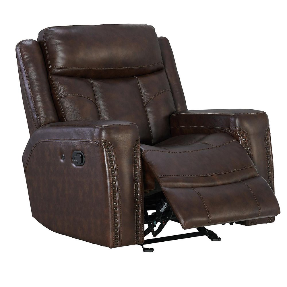Standage store leather recliner