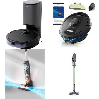 Pallet – 22 Pcs – Vacuums, Accessories – Customer Returns – Hoover, Shark, Tzumi, Ecovacs Robotics