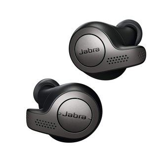 78 Pcs – Jabra Elite 65t Alexa Enabled True Wireless Earbuds Charging Case Titanium Black – Refurbished (GRADE A) – Jabra