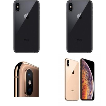 9 Pcs – Apple iPhone Xs – Refurbished (GRADE A – Unlocked) – Models: MT942LL/A, MT962LL/A, MT972LL/A, MT8U2LL/A