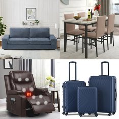 Pallet – 8 Pcs – Luggage, Living Room, Dining Room & Kitchen, Hardware – Customer Returns – Travelhouse, SEGMART, Comhoma, Hooima