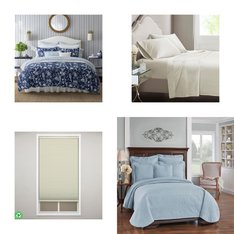 3 Pallets - 727 Pcs - Curtains & Window Coverings, Sheets, Pillowcases & Bed Skirts, Decor, Bedding Sets - Like New or New Customer Returns - JC Penney