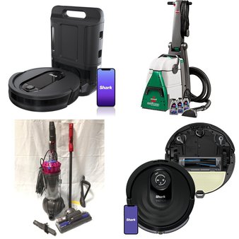Pallet – 29 Pcs – Vacuums, CD Players, Turntables – Damaged / Missing Parts / Tested NOT WORKING – Hoover, EverStart, Shark, Audio-Technica