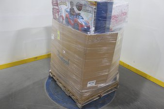 3 Pallets – 67 Pcs – New Dolls, Pretend & Dress-Up, Vehicles, Trains & RC, Vehicles – New and New Damaged Box – Walmart