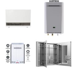 Pallet - 8 Pcs - Hardware, Bath, Gas, Heaters - Customer Returns - Rinnai, Kohler, Panasonic, Saniflo