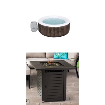 Pallet – 10 Pcs – Patio & Outdoor Lighting / Decor, Hot Tubs & Saunas, Heaters – Customer Returns – Mainstays, SaluSpa, Mm