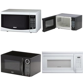 Pallet – 20 Pcs – Microwaves, Unsorted – Customer Returns – RCA, Curtis International, CURTIS INTERNATIONAL LTD., EnerG+