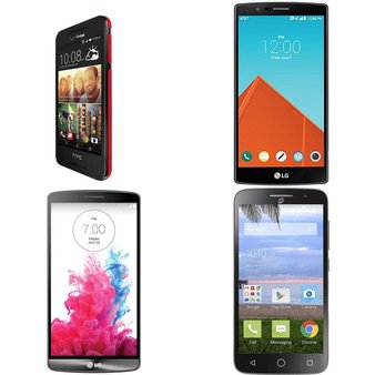 CLEARANCE! 27 Pcs – Mobile & Smartphones – Refurbished (GRADE A, GRADE B – Not Activated) – HTC, LG, ZTE, ALCATEL