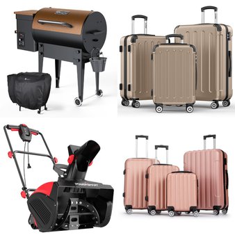 Pallet – 16 Pcs – Luggage, Grills & Outdoor Cooking, Automotive Parts, Snow Removal – Customer Returns – KingChii, Travelhouse, Sunbee, Zimtown