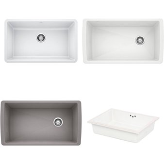 Pallet – 11 Pcs – Kitchen & Bath Fixtures, Hardware – Customer Returns – Blanco, Kohler, Signature Hardware, Dayton