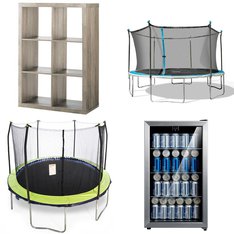 2 Pallets - 20 Pcs - Trampolines, Storage & Organization, Hunting, Bar Refrigerators & Water Coolers - Overstock - Better Homes & Gardens, Holiday Time, AirZone