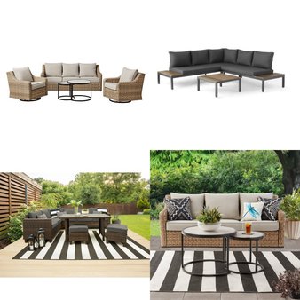 Flash Sale! 3 Pallets – 9 Pcs – Patio, Curtains & Window Coverings – Overstock – Better Homes & Gardens