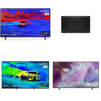 64 Pcs – LED/LCD TVs – Refurbished (GRADE A, GRADE B) – VIZIO, Samsung, LG, TCL