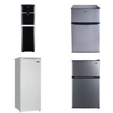 Pallet - 7 Pcs - Bar Refrigerators & Water Coolers, Refrigerators, Freezers - Customer Returns - Galanz, Primo, Primo Water, Arctic King