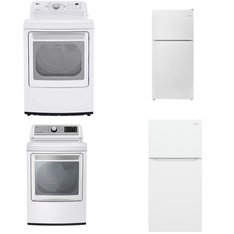 4 Pcs – Laundry – New – LG, Amana, Frigidaire