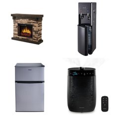Pallet - 5 Pcs - Bar Refrigerators & Water Coolers, Fireplaces, Humidifiers / De-Humidifiers - Customer Returns - Primo, Muskoka, Galanz, HoMedics