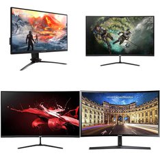 Pallet - 20 Pcs - Monitors - Damaged / Missing Parts / Tested NOT WORKING - Samsung, ACER, MSI, WESTINGHOUSE